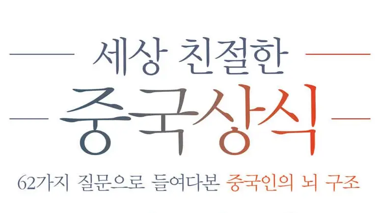 2025년 나는 중국에 대해 얼마나 알고 있을까?